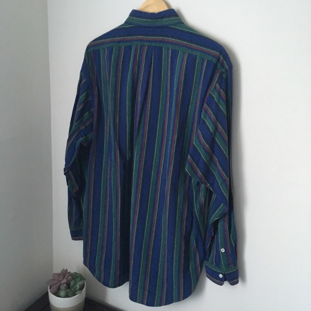 ❌Vintage multi color polo Ralph Lauren button up - Picture 3 of 4